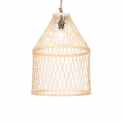 Suspension d&rsquo;extérieur rustique en rotin 40×55 cm – Calamus