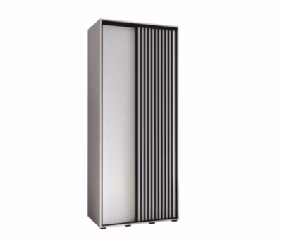 Armoire Lanko 1 a portes coulissantes H. 235,2 x L. 120 x P. 60 2 portes
