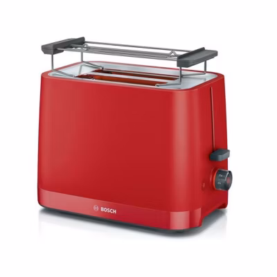 Bosch Grill-pain 2 fentes 950w rouge – TAT3M124