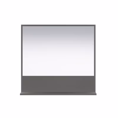 Miroir mural avec 1 tablette L80 cm – PUREBLISS