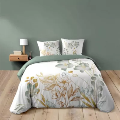Housse de couette 240×220 + 2 taies LOLITA 100% coton