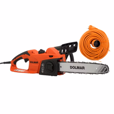 PACK – DOLMAR Tronçonneuse Électrique 1800W – Guide 40 cm ES43TLC + Rallonge de Jardin 40m
