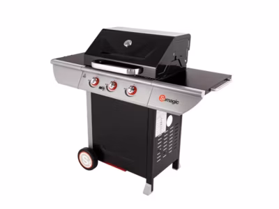 Barbecue à gaz avec chariot 3 brûleurs Manhattan 300S – Somagic