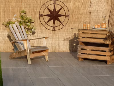 TERRASSE WENGUE 6 m² – 12 dalles