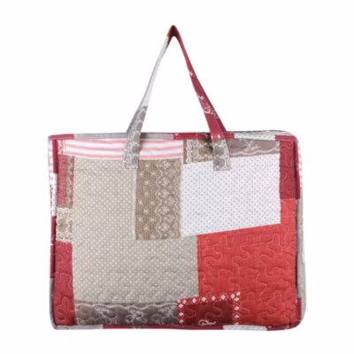 Boutis 220×240 avec 2 taies et sac Arkansas rouge