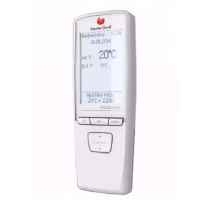 Thermostat d&rsquo;Ambiance Sans Fil Modulant Programmable Exacontrol E7R B-B Saunier Duval