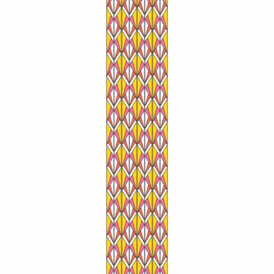 Stickers décoratifs électrostatique, motif géométrique, effet vitrail moderne belle lumière, 200 cm X 45 cm