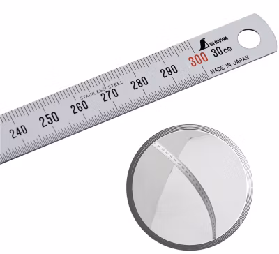 Shinwa Règle flexible, flexible, 30 cm – 29017