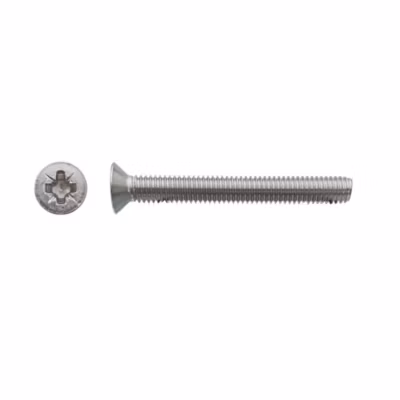 200 Vis Métaux Tête Fraisée Pozidriv 5 x 12 mm – DIN 965 – Inox A2 – D-Work