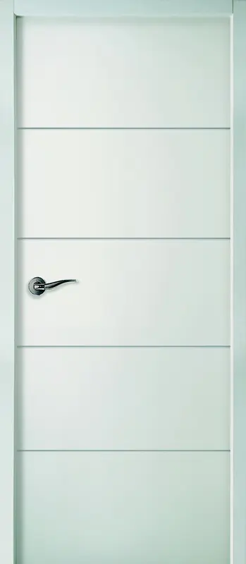 Bloc-porte thermique HORIZON à recouvrement – postformé isolant Climat B – Huisserie Perf+ 117x54MM – Serrure 3 points – poussant droit – 204 x 73CM