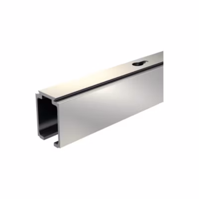 Rail aluminium 2ml anodisé pour coulissant SAF120 – MANTION – 11312/200