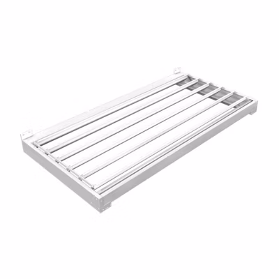 Auvent Bioclimatique orientable MERI (Blanc brillant – 1.50 x 1.016 m)