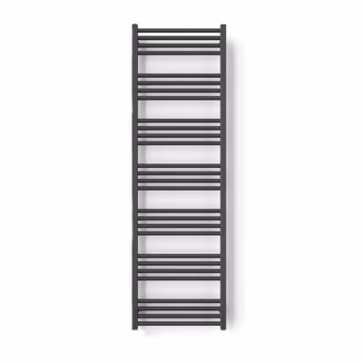 Sèche-serviette mixte gris de 1380mm de haut 400mm de large – 488 Watt – FIO1380/400Z1RGY