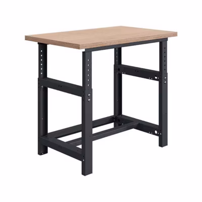 Établi pour atelier réglable en hauteur – 1500x750x764/1044mm – Gris RAL7035 – W010010082-GC