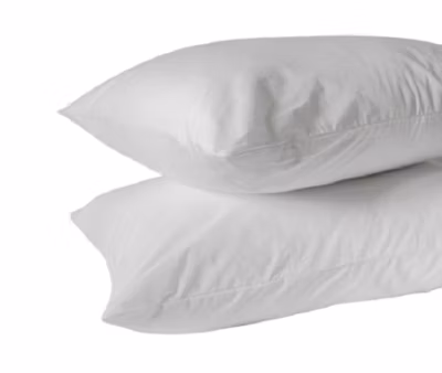 Lot De 2 Oreillers Moelleux Polycoton à Bouillir – 50 x 70 – 31144