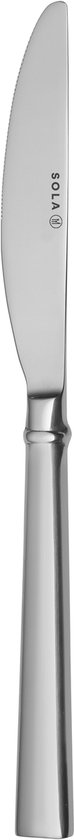 Couteau de Table Sola Palermo – Argent – Couverts à l&rsquo;unité – 1 pièce