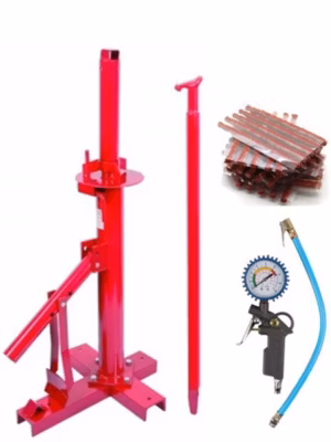 Démonte Pneu manuel Auto 13 à 21 »- utilitaires – quad – 4×4 + 60 Mèches Pneu + 1 Pistolet gonfleur