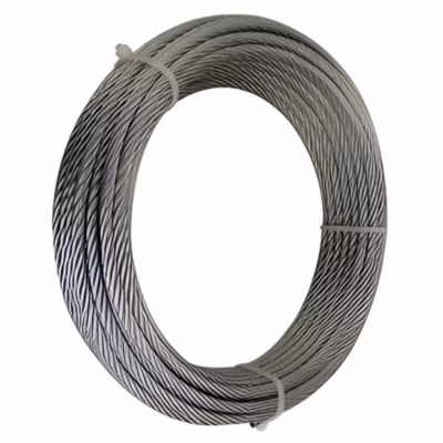 Câble souple diam. 5 mm – torons 7 x 7 – 25 mètres – Inox 316