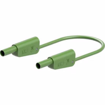 Stäubli SLK-4A-F25 Cordon de mesure sécurité 4 mm 100 cm vert, 32 A, 600 V