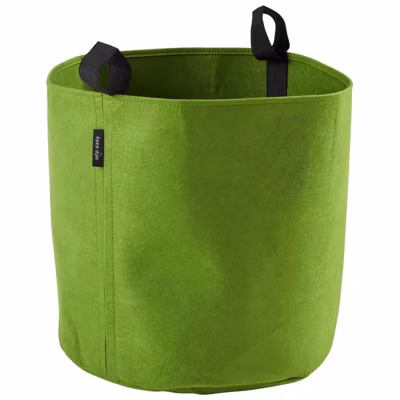 Sac plantation feutre géotextile  40 cm 50,3 L vert Cerland