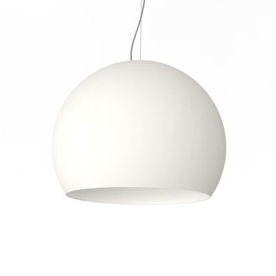 LUMICOM – JOE Suspension, 1X E27, max 42W, métal, blanc mat, D.50cm