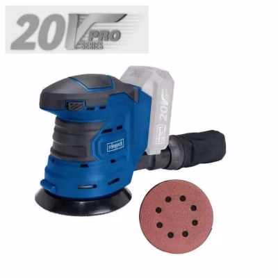 Ponceuse excentrique sans fil cos125 scheppach 20 V