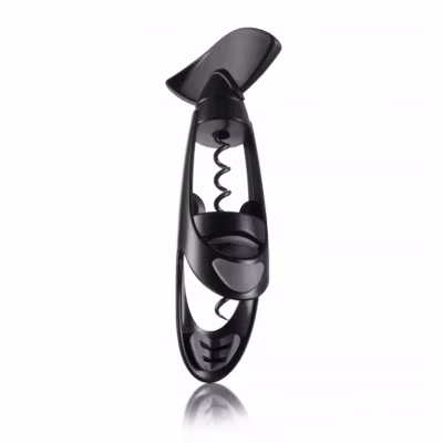 Tire-bouchon noir Vacu Vin 68814