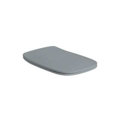 Abattant De Wc Thermodurcissable Gris Mat À Fermeture Souple