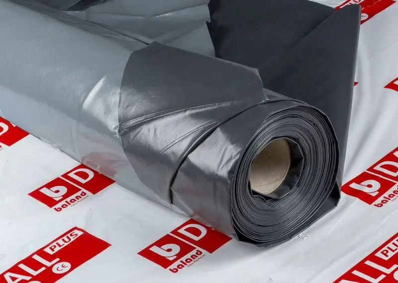 Film sous dallage polyéthylène DALL PLUS – Gris/noir 160µ 150m² – Rouleau de 6 x 25M