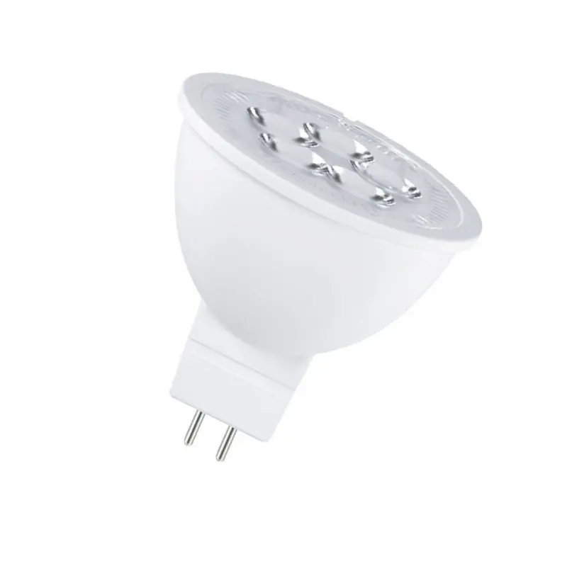Ampoule Led  SMD – MR16 finition Clair – GU5,3 6W 450Lm 4000K