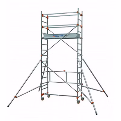 Echafaudage roulant et pliant – Hauteur de travail maximale 4.80m – 613353