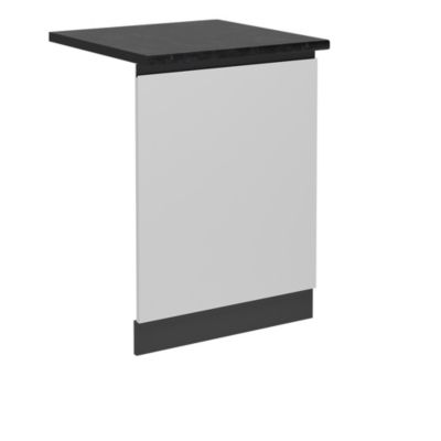 Vicco Façade de lave-vaisselle Blanc 60cm , PT Anthracite