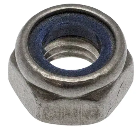 Ecrou frein Inox A2 Ø6 Blister de 20