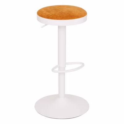 Lot de 2 tabourets de bar Ilsa ocre – Atmosphera