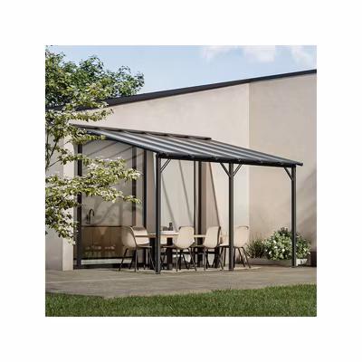 Pergola PERGOFRANCE Harmonie 3x4M – Anthracite