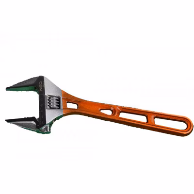 Clés À Molette Manche Metal Plastifié 0-53 Mm Neo Tools