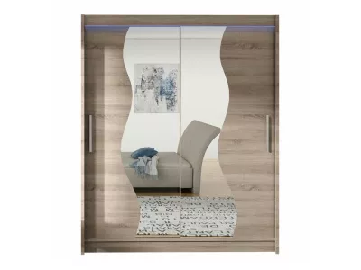 Armoire Closico Camera S, Nombre d&rsquo;étagères: 5, 200x150x58cm
