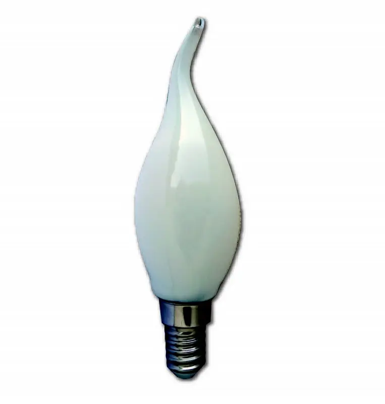 Ampoule Led Filament – Flamme Coup de vente finition Milky – E14 4W 470Lm 2700K