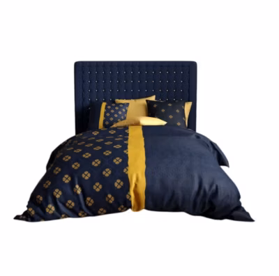 Housse couette + taie en coton Nills