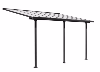 Habrita Rideau d&rsquo;ombrage pour toit terasse 2,85 x 5,00 m – 14,25 m2