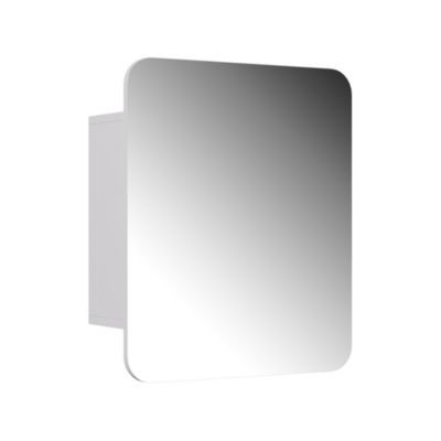 Vicco Armoire de toilette Blanc 60x50cm avec des étagères