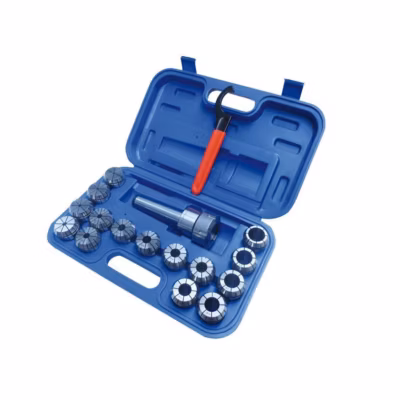 Holzmann Coffret de 15 pinces de 3 à 25 mm ER40 + mandrin MK3/MT3/CM3