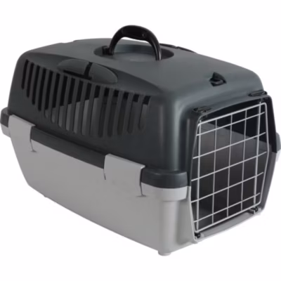 cage gulliver 1, porte métal, taille 32 par 48 par 31 cm, transport pour chien max 6 kg