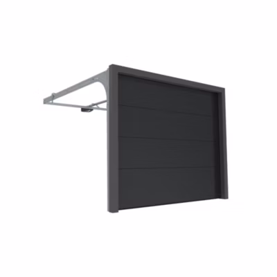 Porte Sectionnelle Manuelle StandardLine Linteau 100mm Lisse Gris Ral 7016 L3000xH2250 4M