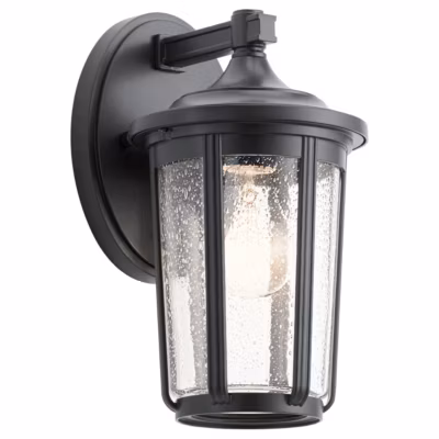 Elstead Kichler Fairfield Lanterne murale d&rsquo;extérieur noire, IP44