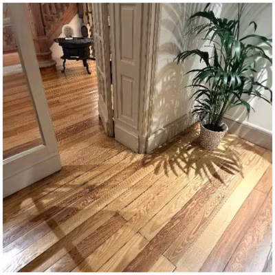 Parquet massif en pin de première qualité sans nœuds 5,20 m²/boîte 200x13x2 cm (20 lames)