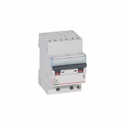 407845 Disjoncteur Tripolaire 16a – 3p Courbe C – 6/10ka – Automatique Et Vis – Legrand Dx3