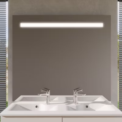 Miroir lumineux ELEG PLUS 120×105 cm – Avec antibuée sans interrupteur