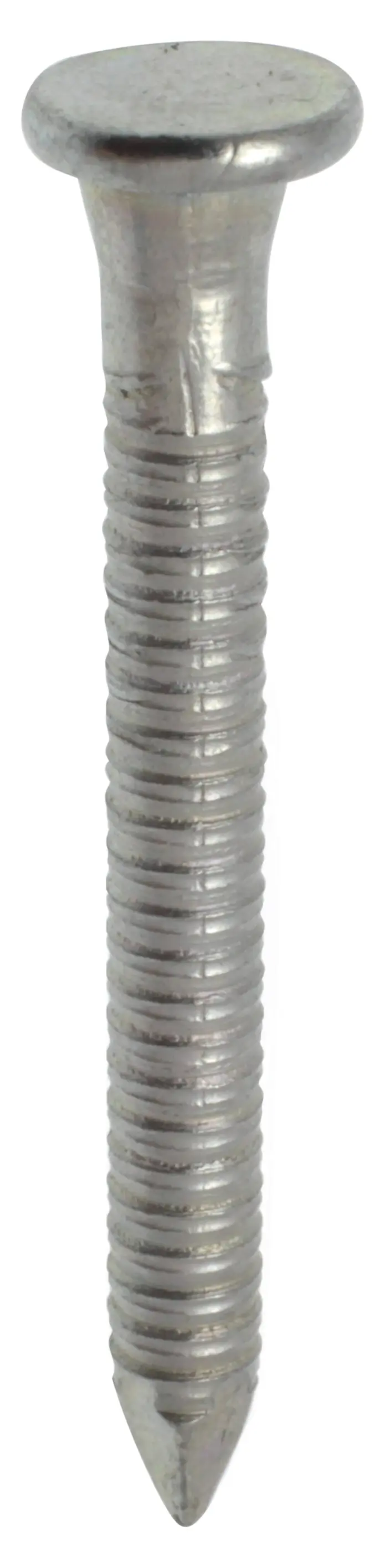 Pointe d'ancrage crantée Acier électro-zingué 4×40 Barquette de 1kg