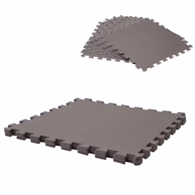 Dalle pour piscine imprimé taupe  50x50cm  3mm 9 pièces WERKA PRO